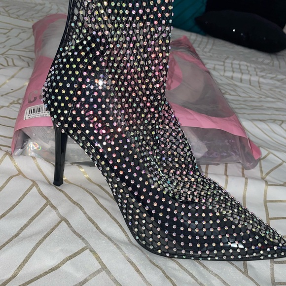 Sparkling Rhinestone boots - Picture 2 of 3
